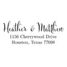 Cherrywood Custom Address Stamp