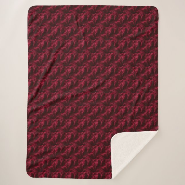 Cherrywood Sherpa Blanket (Front)