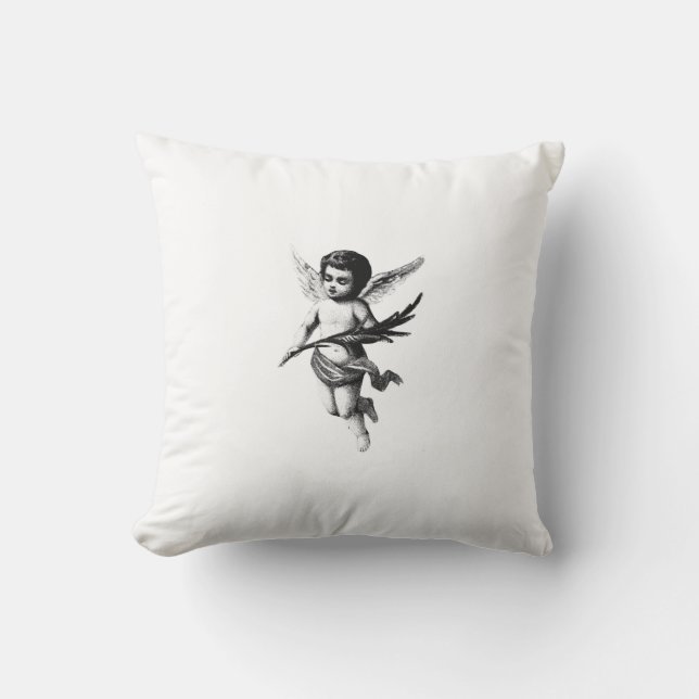 Cherub Angel Cushion (Front)