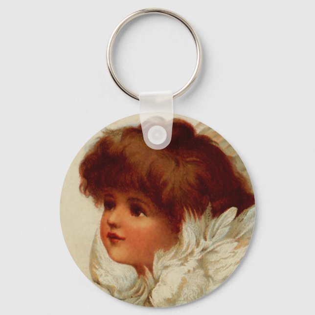 Cherub Angel Keychain (Front)