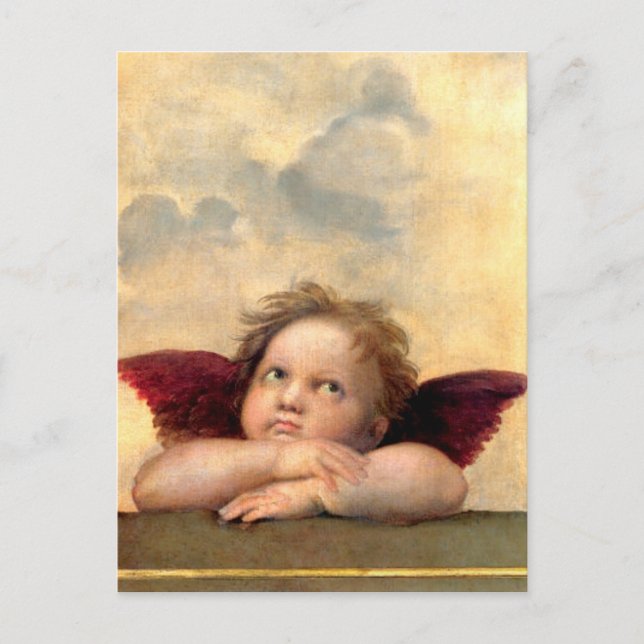 Cherub by Raphael Postcard (Front)