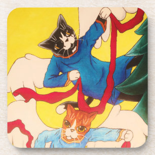 Cherub Cats Coaster