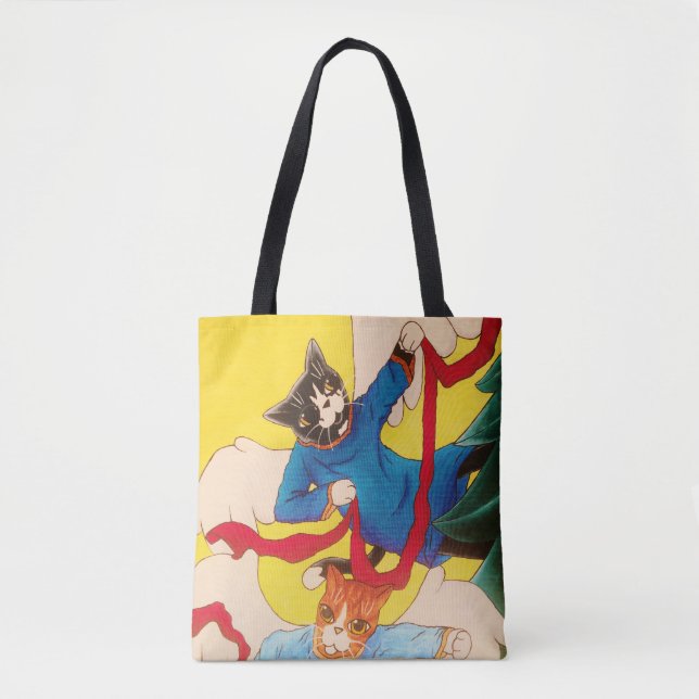 Cherub Cats Tote Bag (Front)