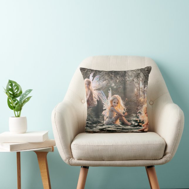 Cherub Fairy Cushion (Chair)