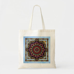 Cherub Window Kaleidoscope Art Tote Bag