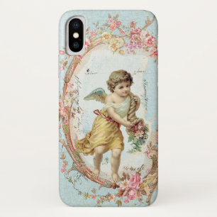 Cherub with Flowers Case-Mate iPhone Case