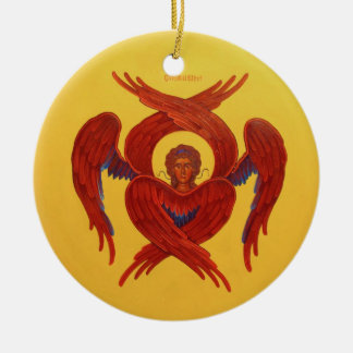 Cherubim and Seraphim Orthodox Icon Ornament