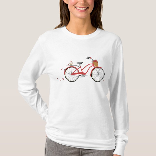 Chery Cherry Bicycle T-Shirt (Front)