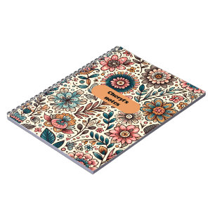 Cheryl's Notes Floral Notebook