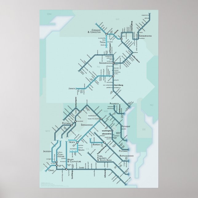 Chesapeake Bay 20" x 30" Poster (Front)