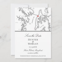 Chesapeake Bay Beach Club Elegant Black White