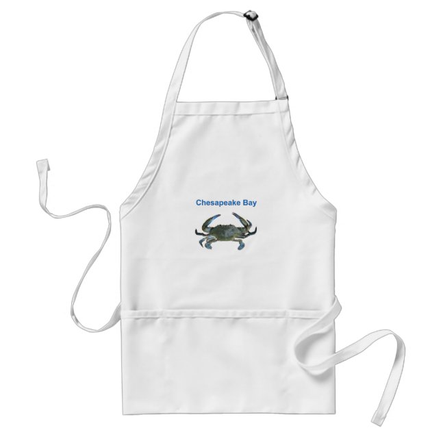 Chesapeake Bay Blue Crab Standard Apron (Front)