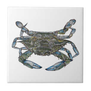 Chesapeake Bay Blue Crab Tile