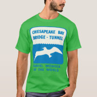 Chesapeake Bay Bridge Tunnel Vintage Travel 