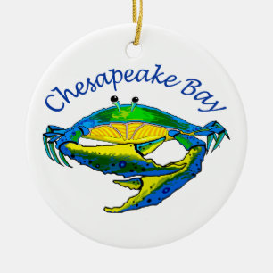 Chesapeake Bay Ceramic Tree Decoration