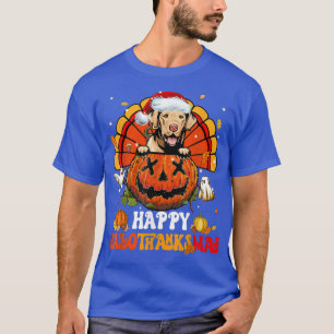 Chesapeake Bay Happy Hallothanksmas Halloween Than T-Shirt
