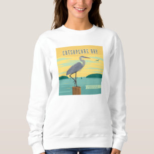 Chesapeake Bay Largest Estuary In North America Sweatshirt