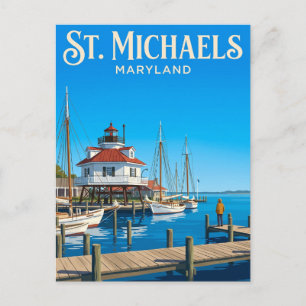 Chesapeake Bay Maritime Museum USA Postcard