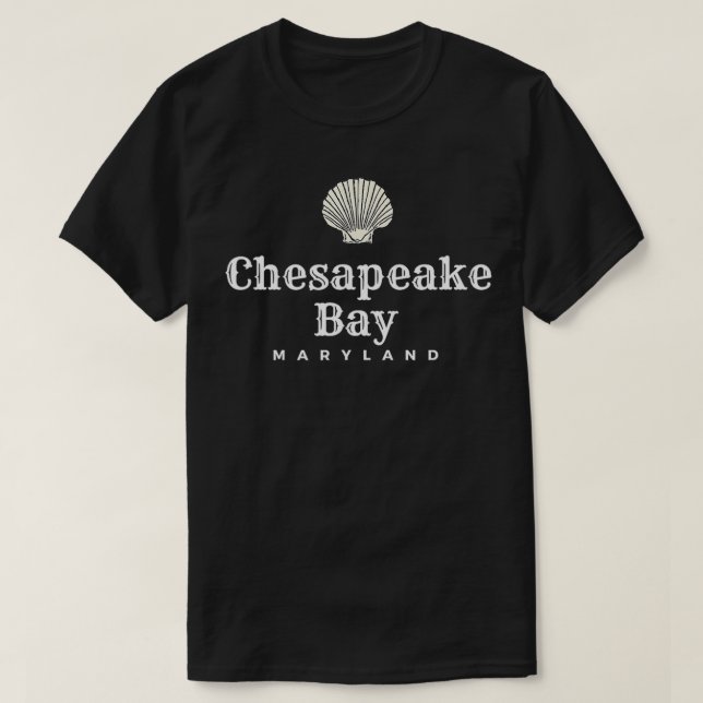 Chesapeake Bay Maryland  T-Shirt (Design Front)