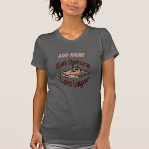 Chesapeake Bay, Oyster, edit text T-Shirt