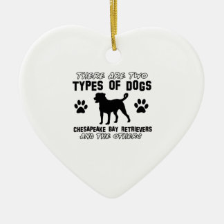 Chesapeake bay retriever animal DESIGNS Ceramic Tree Decoration