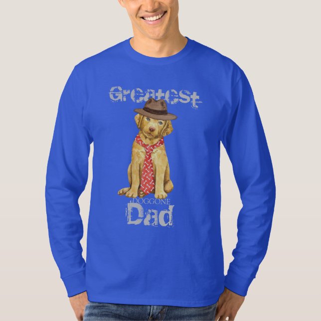 Chesapeake Bay Retriever Dad T-Shirt (Front)