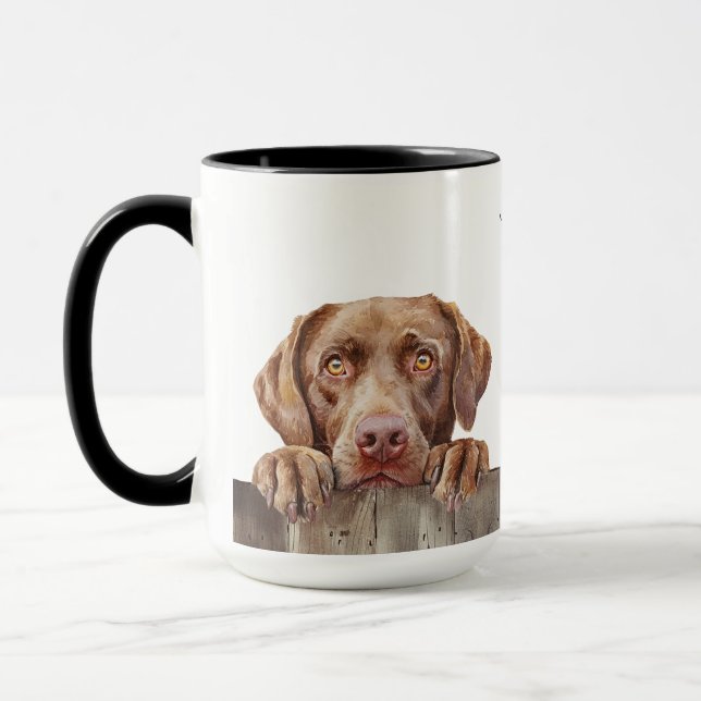 Chesapeake Bay Retriever Dog Mug (Left)