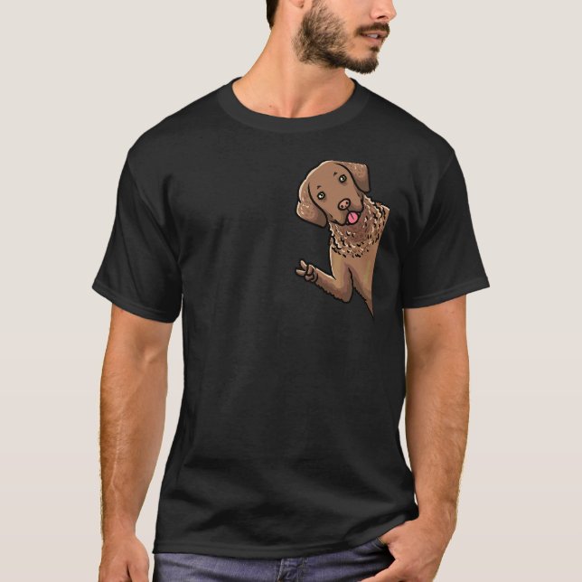Chesapeake Bay Retriever Dog T-Shirt (Front)