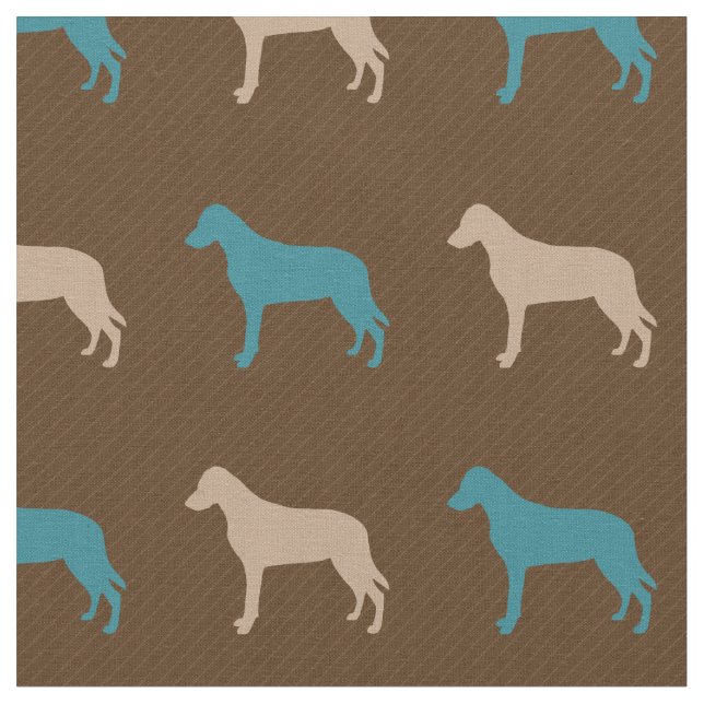 Chesapeake Bay Retriever Fabric (Close Up)