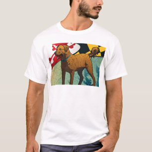 Chesapeake Bay Retriever of Maryland, "Chessie" T-Shirt