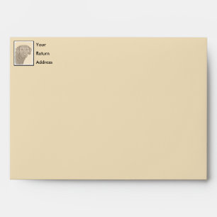 Chesapeake Bay Retriever Painting Original Dog Art Envelope