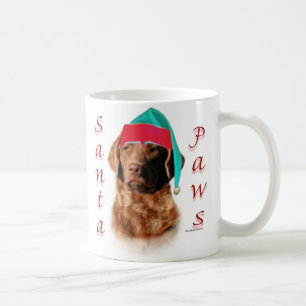 Chesapeake Bay Retriever Santa Paws Coffee Mug