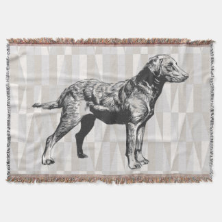 chesapeake bay retriever throw blanket