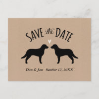 Chesapeake Bay Retrievers Wedding Save the Date