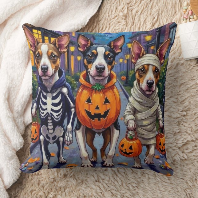 Chesapeake Bay Terrier Dogs Halloween Costumes Cushion (Blanket)