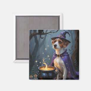 Chesapeake Bay Terrier Whimsical Halloween Magnet