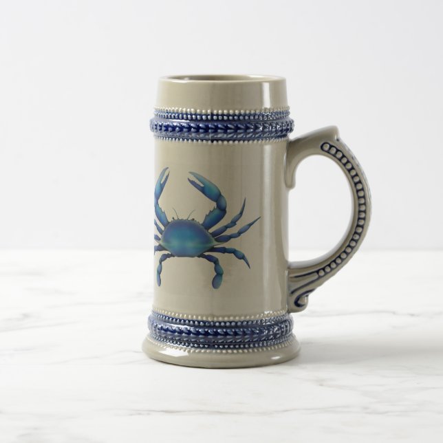 Chesapeake Blue Crab Stein (Right)