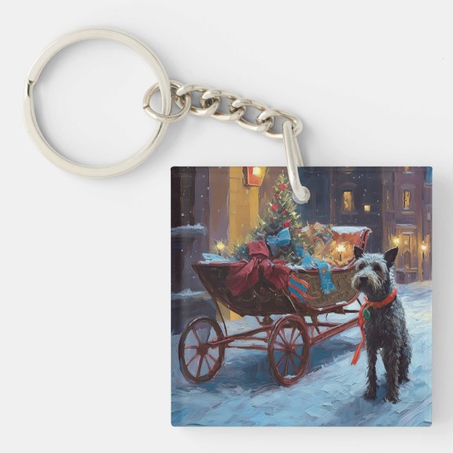 Chesapeake Christmas Festive Season Key Ring (Front)