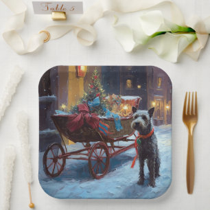 Chesapeake Christmas Festive Season Paper Plate