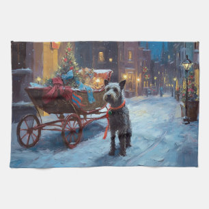 Chesapeake Christmas Festive Season Tea Towel