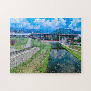 Chesapeake  Ohio Canal Maryland. Jigsaw Puzzle