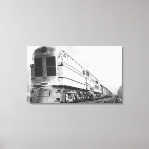 Chesapeake & Ohio Railroad "500" Locomotive Canvas Print