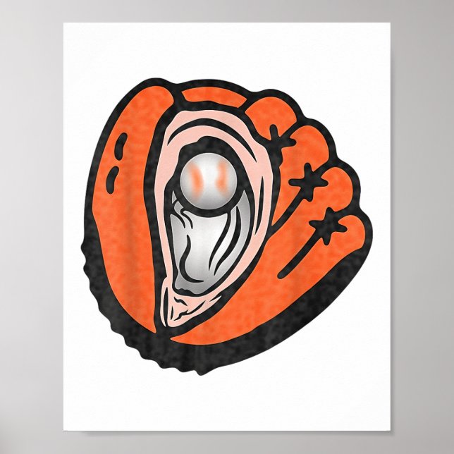 Chesapeake Oyster Catchers Logo  Poster (Front)
