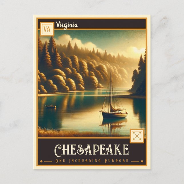 Chesapeake, Virginia | Vintage Postcard (Front)