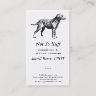 Chesepeake Bay Retriever Dog Business Business Card