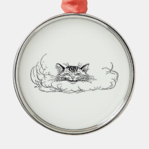 Cheshire Cat (Alice in Wonderland) Metal Tree Decoration