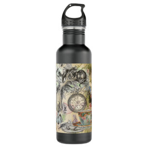 Cheshire Cat Alice Wonderland Classic 710 Ml Water Bottle