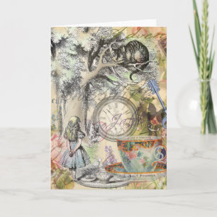 Cheshire Cat Alice Wonderland Classic Card