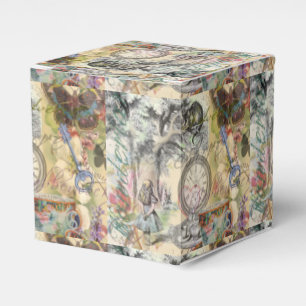 Cheshire Cat Alice Wonderland Classic Favour Box