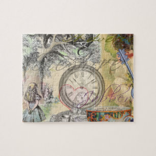 Cheshire Cat Alice Wonderland Classic Jigsaw Puzzle